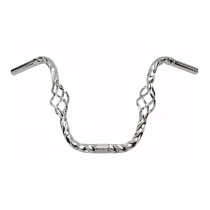 11" 13" Twisted cage handlebars chrome
