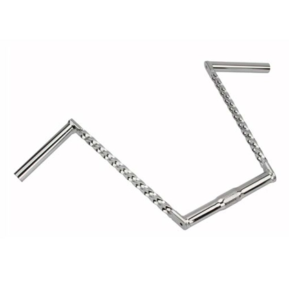 12" tripple twisted handle bars