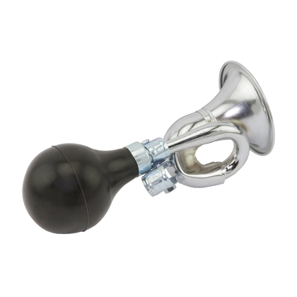 BUGLE HORN 7 1/4 CHROME