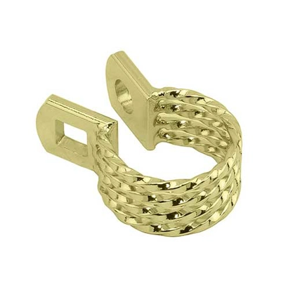 gold twisted seatpost bracket