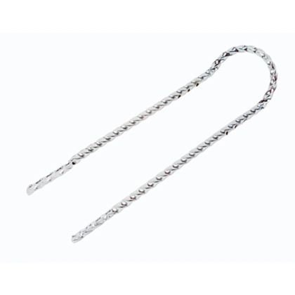 24" square wisted sissybar chrome