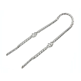 Square twisted with cage sissybar 24