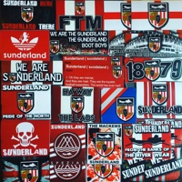 Mix of 200 Sunderland Stickers