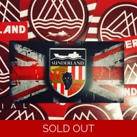 100 Sunderland Union Jack Sticker..