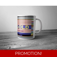 US Gold mug