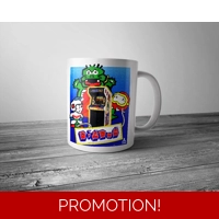 Dig Dug mug