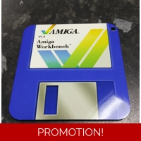 Amiga workbench coaster