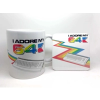 Adore mug and coaster