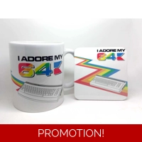 Adore mug and coaster