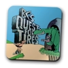 quest for tires coaster