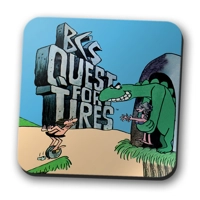 quest for tires coaster