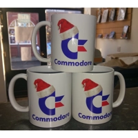 Commodore christmas mug