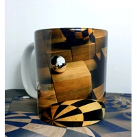 Wooden mug