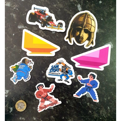 Game stickers 2 Game stickers 2