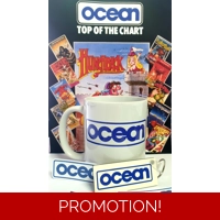 OCEAN mug and keyring and stickers