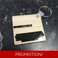 Dragon 32 keyring