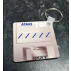 Atari system disk keyring