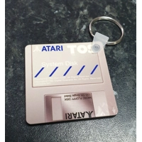 Atari system disk keyring