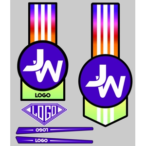 LOGO Solaris Cricket Bat Stickers