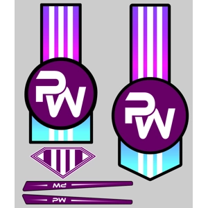 LOGO Ortus Cricket Bat Stickers