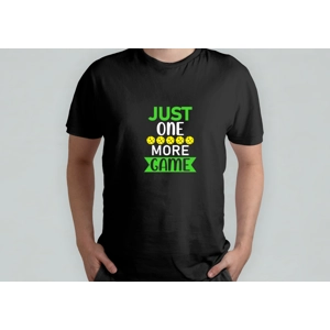 One More Game - Men's T-Shirt 100% Cotton
