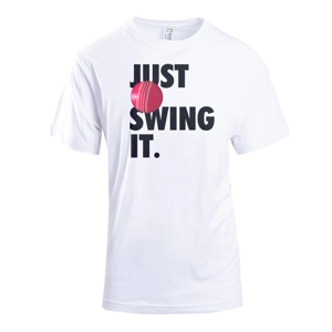 Just Swing It Unisex T-Shirt - White