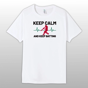 Keep Calm and Keep Batting T-Shirt