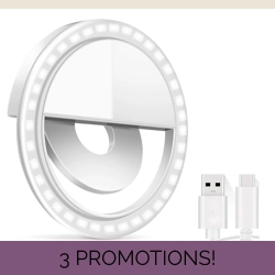 Mini Selfie Ring  Light