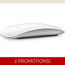 Apple Magic Mouse A1657 Mouse - Bluetooth - Lightning - White - Wireless - Rechargeable