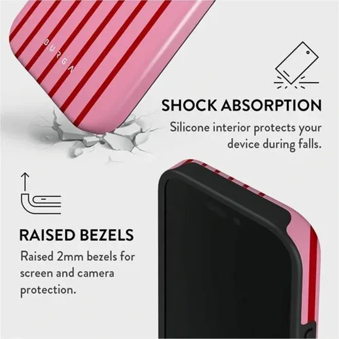 Additional Image for BURGA Case for Apple iPhone 16 Pro Smartphone - Favorite Bikini - Pink, Magenta