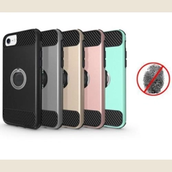 New Shockproof 360° Case Cover with flexible ring For Samsung