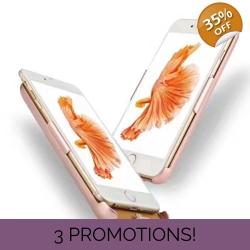 Ultra Slim Rechargeable External Charger Case for Iphone 6plus/6s plus white