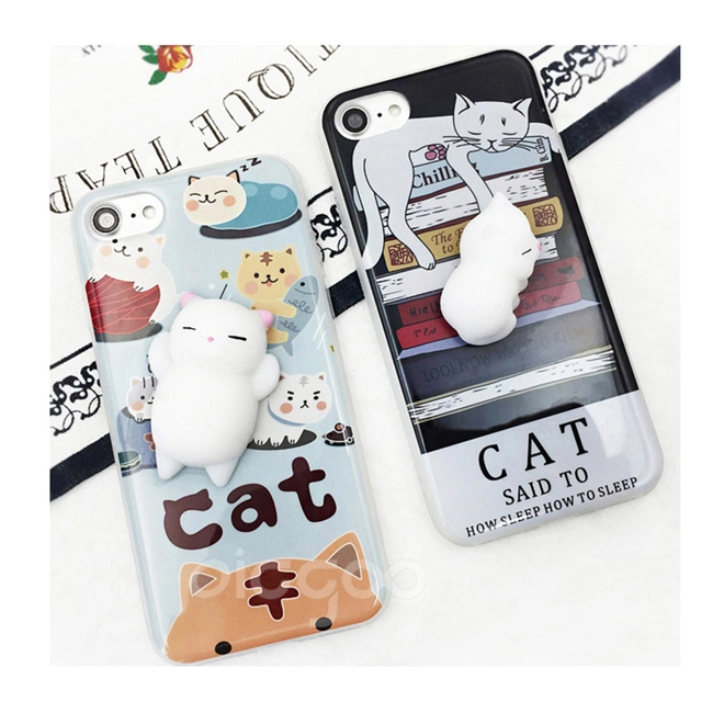Additional Image for New 3D Cat Squishy Phone Case for Iphones COPY