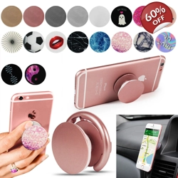 UNIVERSAL POP UP PHONE HOLDER EXPANDING STAND HAND GRIP MOUNT