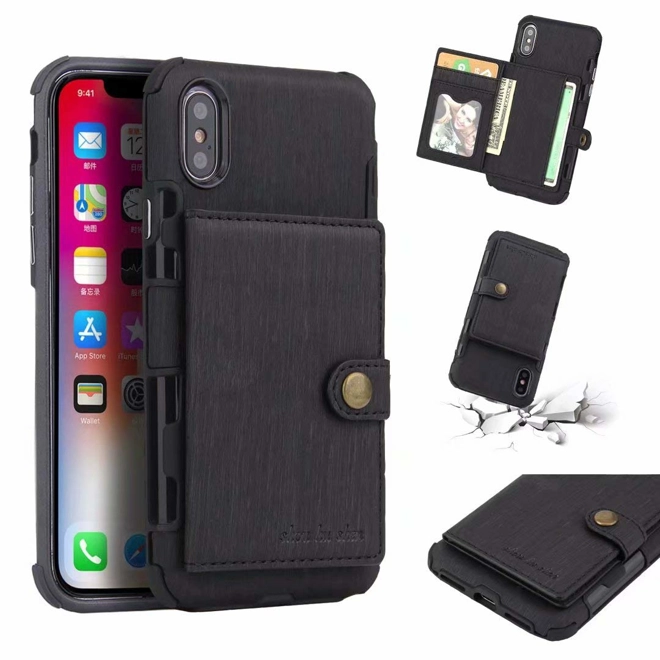 Additional Image for Luxury Shockproof Wallet Cover Case for iPhones