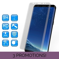 3D Full Curved Tempered Glass LCD Screen Protector for Samsungs