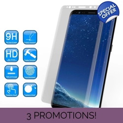 3D Full Curved Tempered Glass LCD Screen Protector for Samsungs