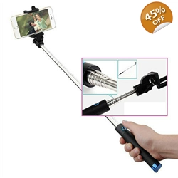 Monopod Extendable Selfie Stick For Apple Iphone/Android
