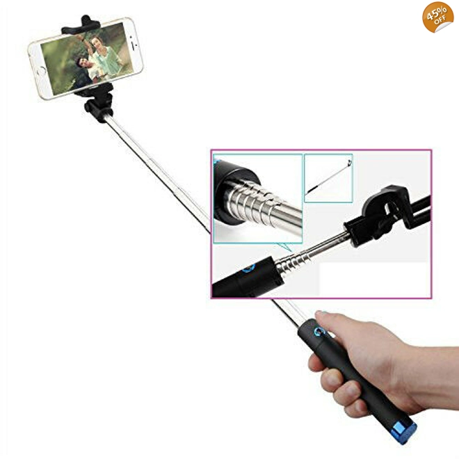 product Image for Monopod Extendable Selfie Stick For Apple Iphone/Android