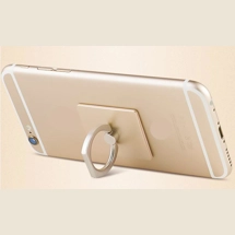 Gold metallic adjustable Hand Grip Phone Holder