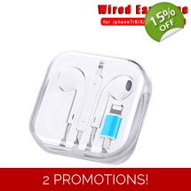 Bass Denoise Apple earphone for iphone7/8/X/XS/XS MAX/XR and IOS 11 for iPhone 7 Connector