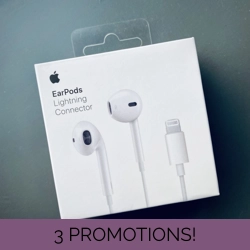 Genuine Apple Lightning EarPods for iPhone 7 7plus 8 X XS Max Headphone Earphone