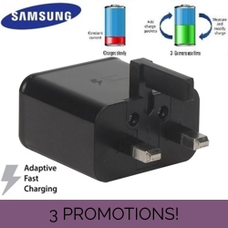 Genuine Samsung Fast Charger Adapter & Usb C Type Cable For Galaxy S8 A8 S9 Plus