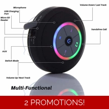 Waterproof LED Bluetooth Wir..