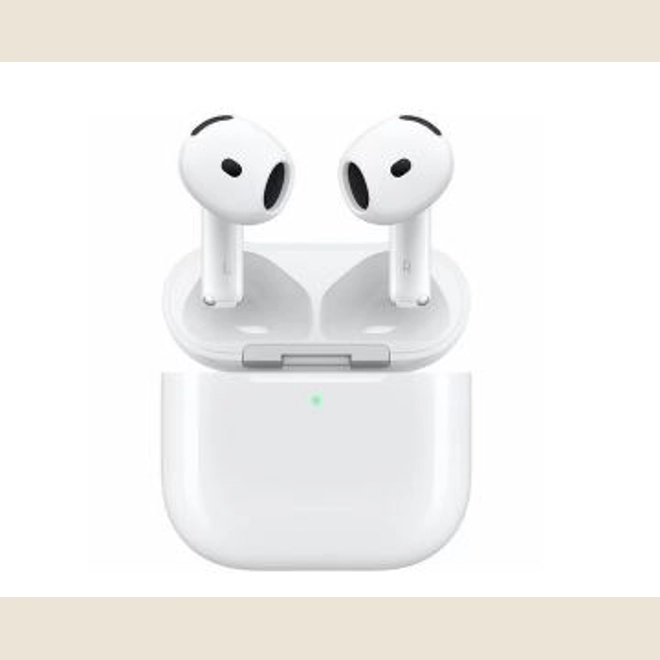 product Image for Apple AirPods 4 True Wireless Earbud Stereo Earset - White - Siri - Binaural - In-ear - Bluetooth