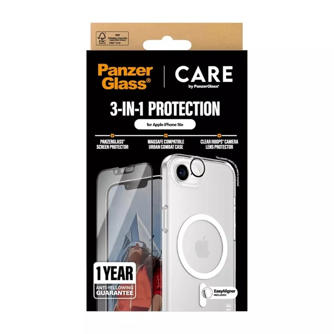 Additional Image for PanzerGlass ® | CARE by ® 3-in-1 Flagship Privacy Bundle iPhone 17 Pro Max.