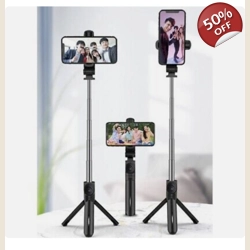 360° Selfie Stick Bluetooth Tripod Monopod Holder For Phone New