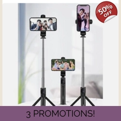 360° Selfie Stick Bluetooth Tripod Monopod Holder For Phone New