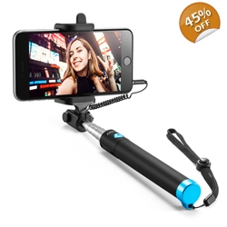 Monopod Extendable Selfie Stick For Apple Iphone/Android