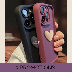 Bmkits 3D Love Heart Case